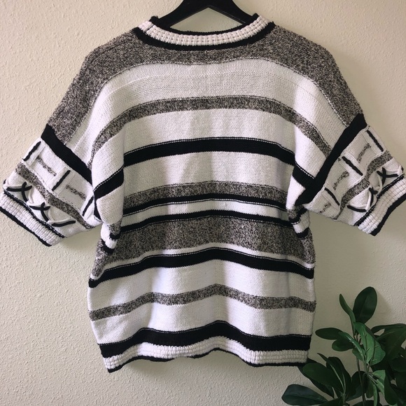Vintage Short Sleeve Sweater - Picture 3 of 4